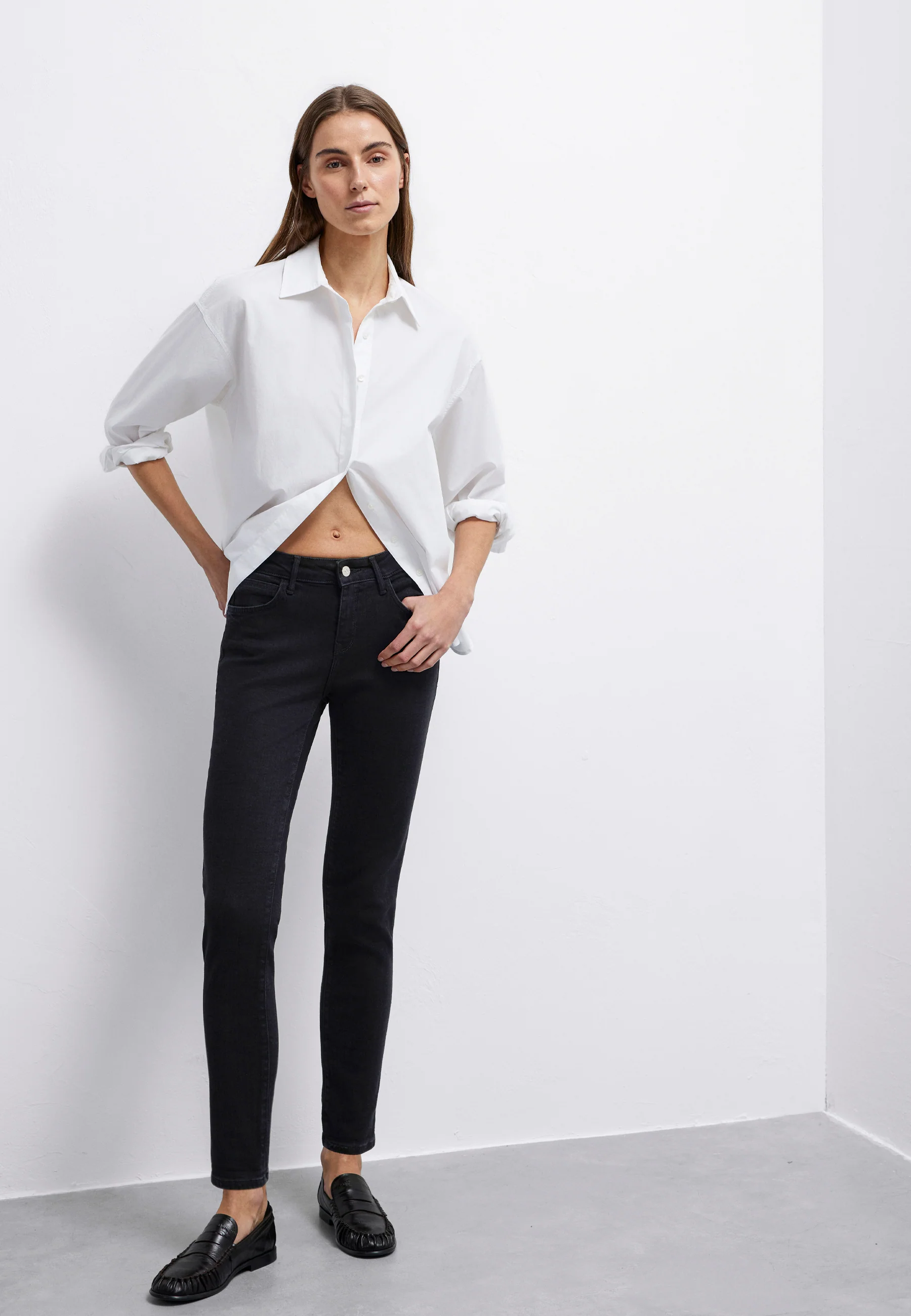 ADA | Tapered boyfriend mid-rise