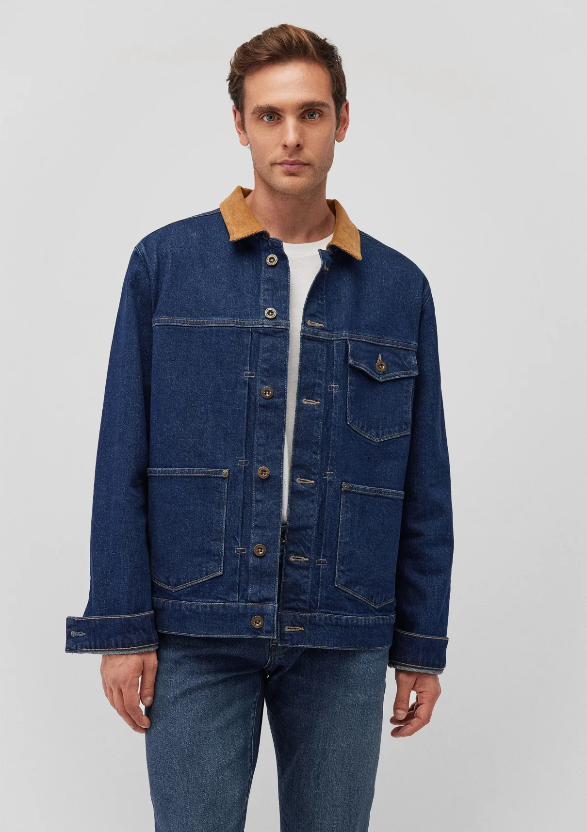 WILLY | Blocking Denim Jacket Regenerative