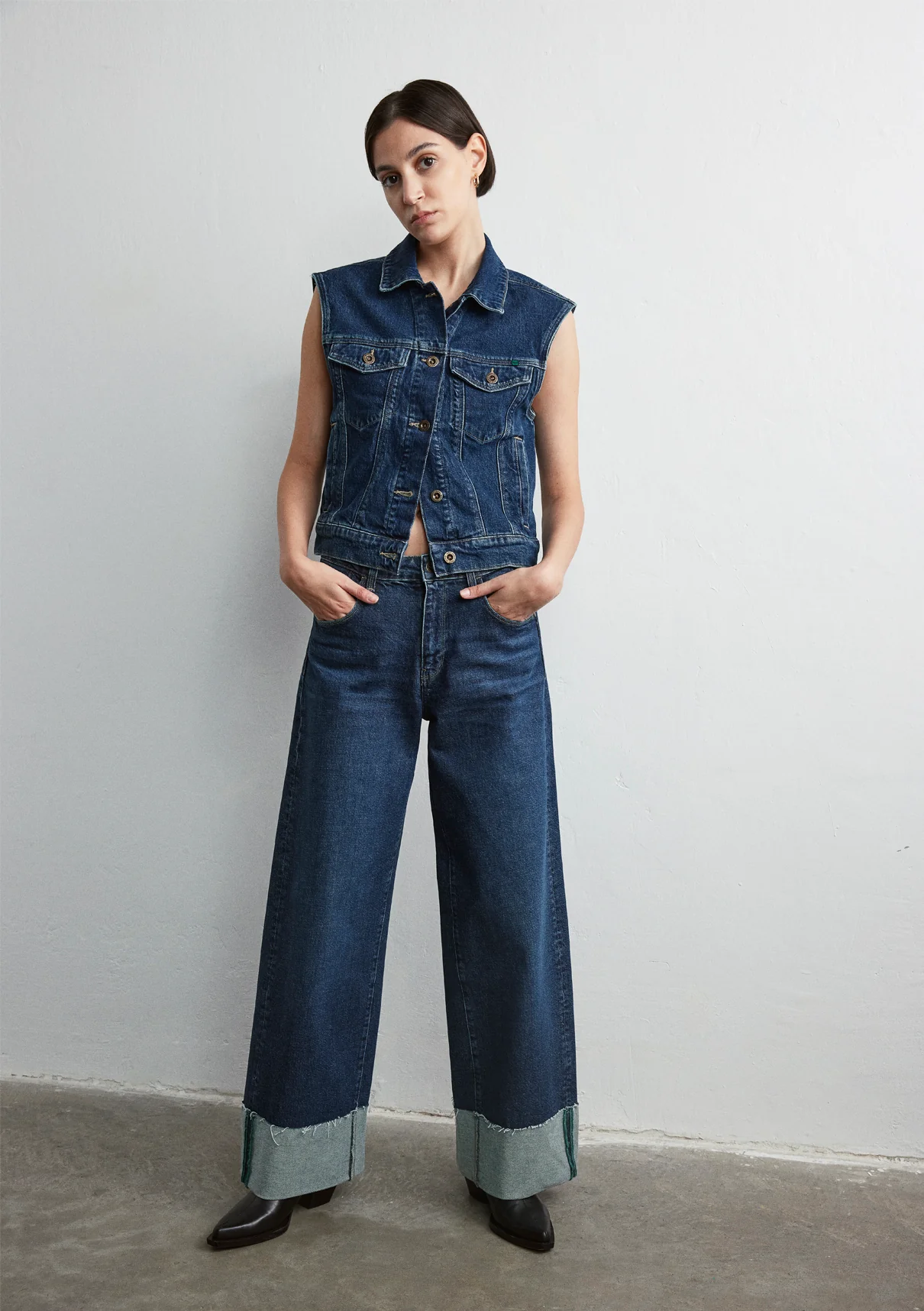CATHY | High-Rise, Loose Wide Leg Regenerative