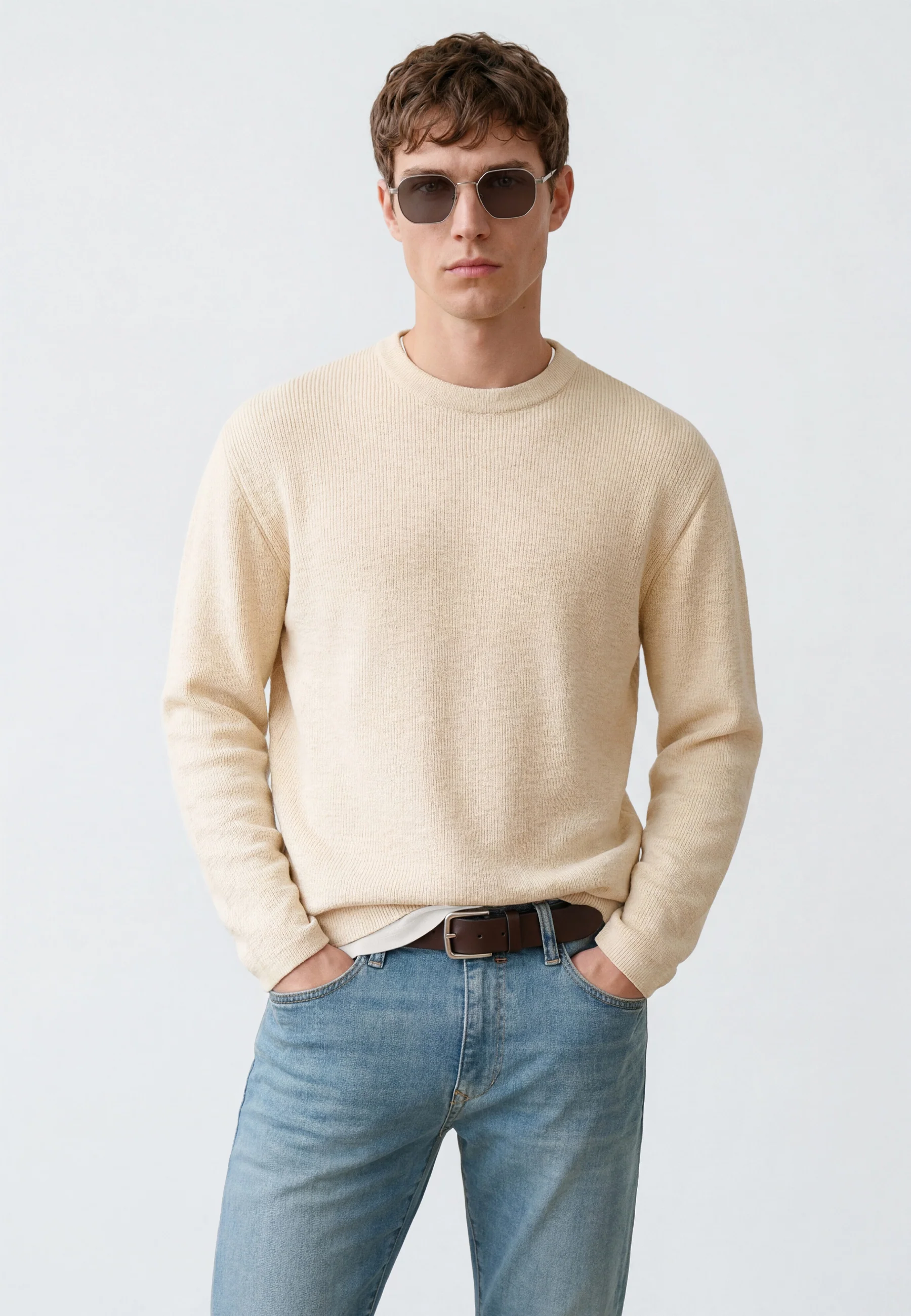 CREW NECK SWEATER | Premium Strickpullover