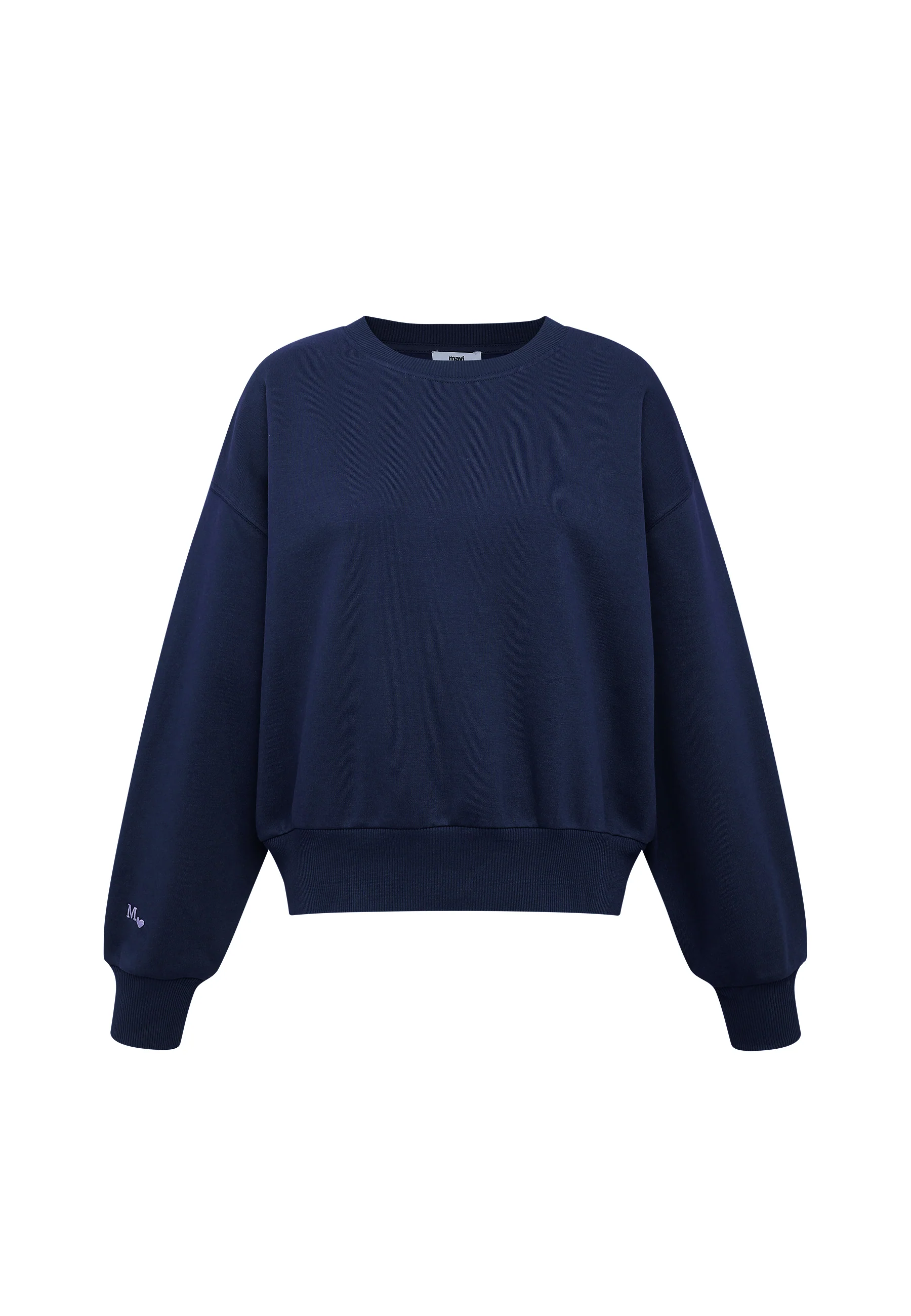CREW NECK SWEATSHIRT | Sweatshirt mit kleiner Stickerei - Image 8