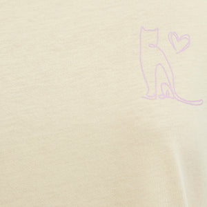 GRAPHIC PRINTED FASHION JERSEY | T-Shirt mit Katzen Print - Image 2