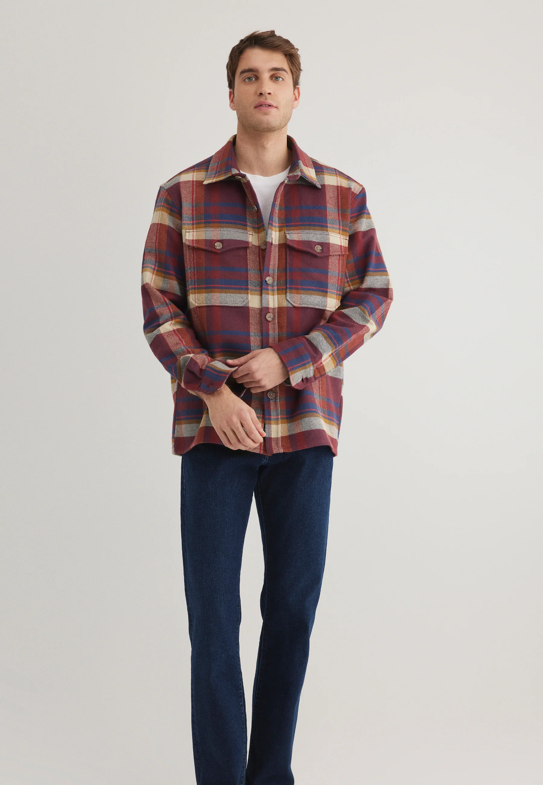 OVERSHIRT | Kariertes Overshirt