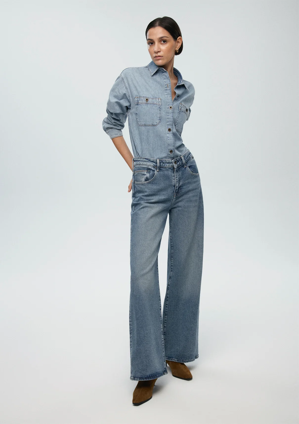 LINDA | High-Rise, Loose Wide Leg Regenerative