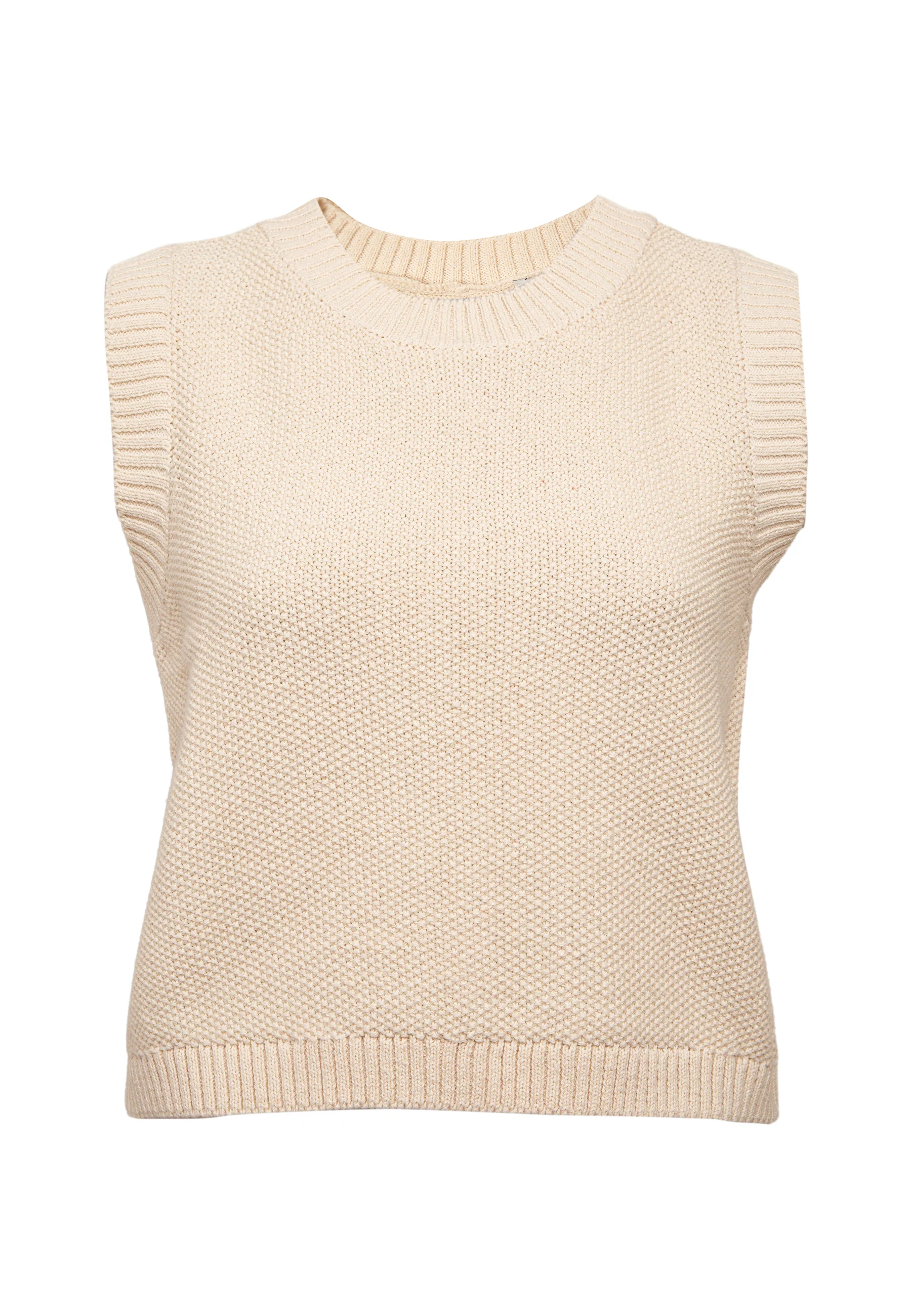 NONSLEEVE TRICOT | Strick Top - Image 8