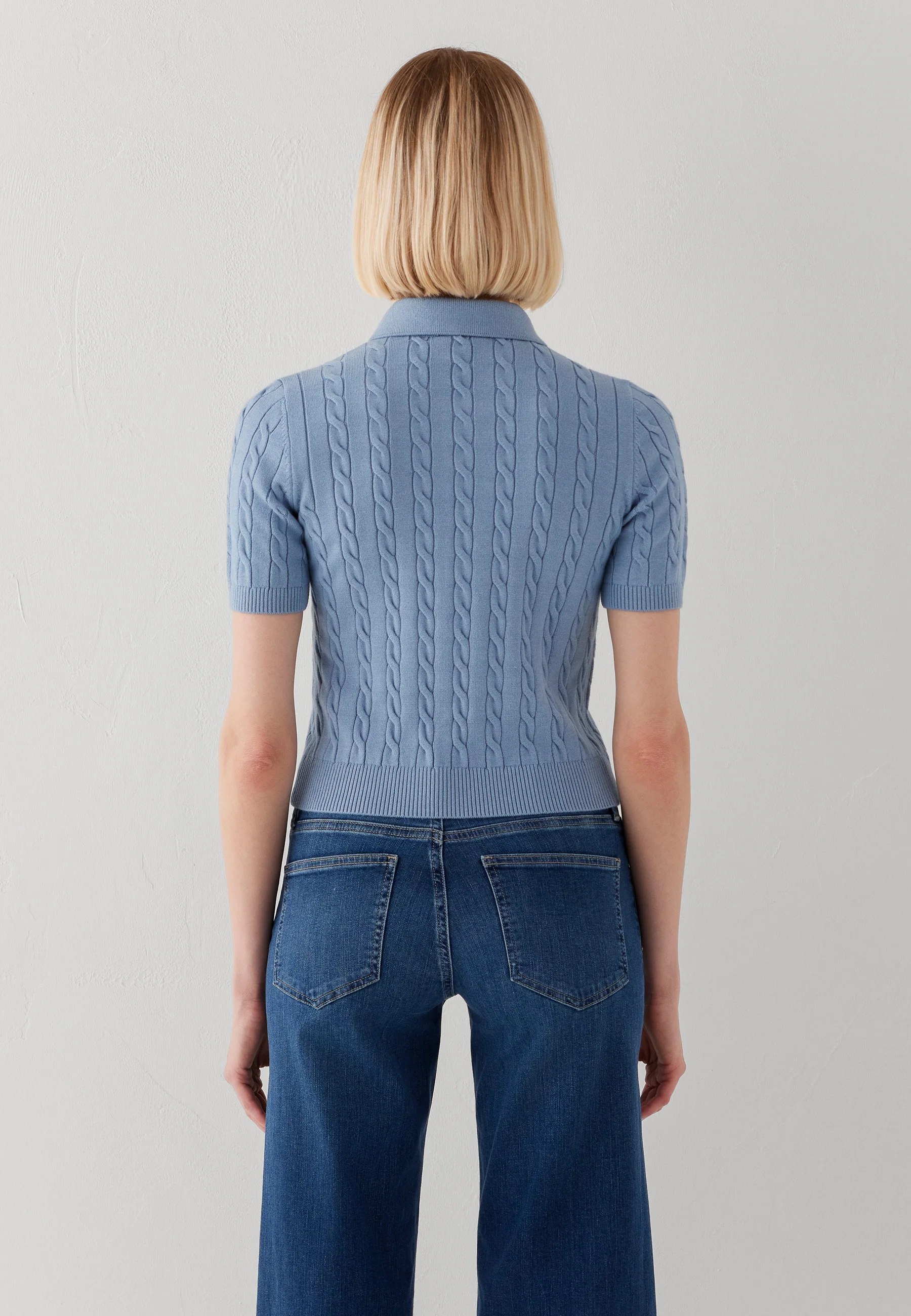 POLO COLLAR SWEATER | Strick Top - Image 5
