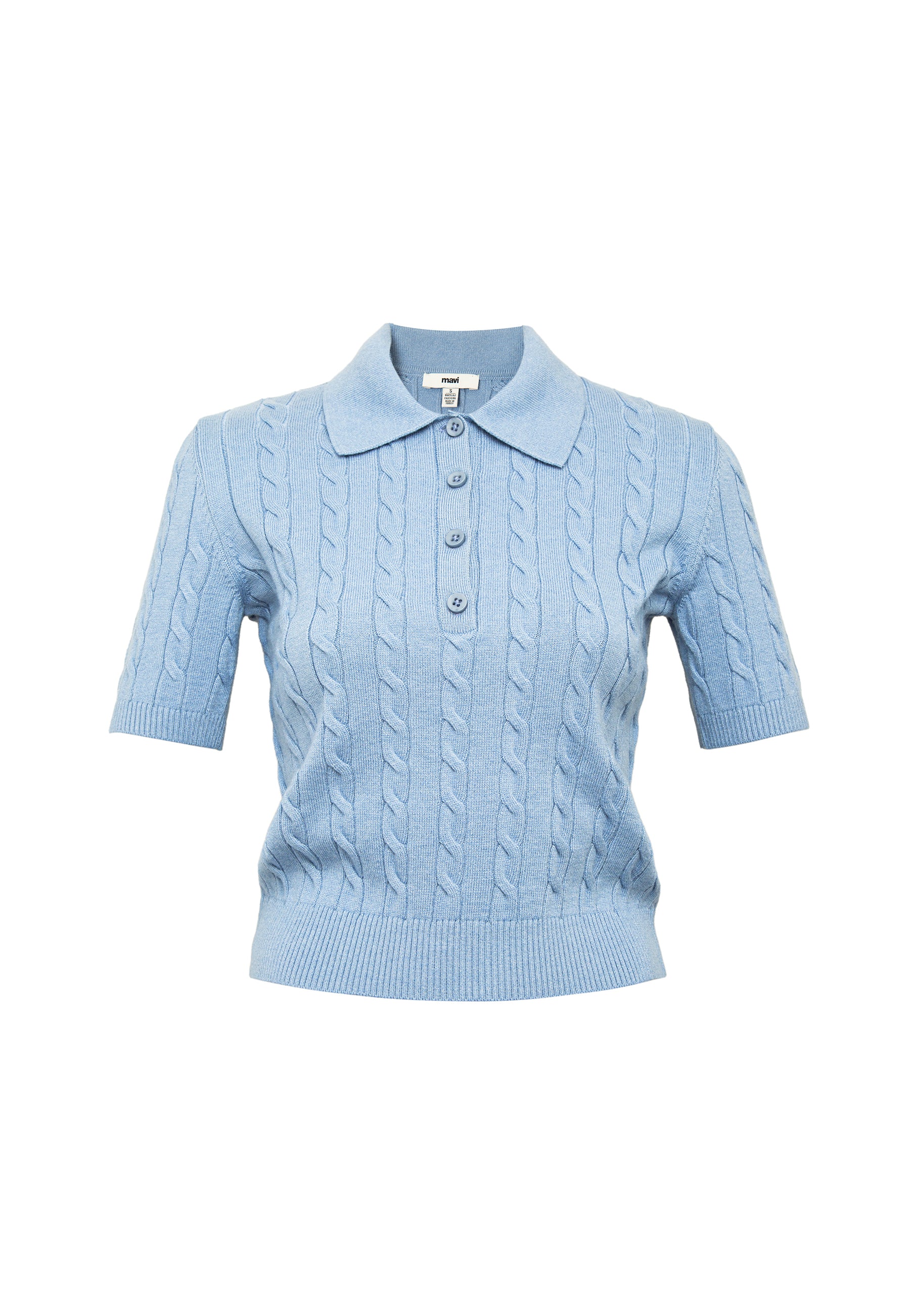 POLO COLLAR SWEATER | Strick Top - Image 8