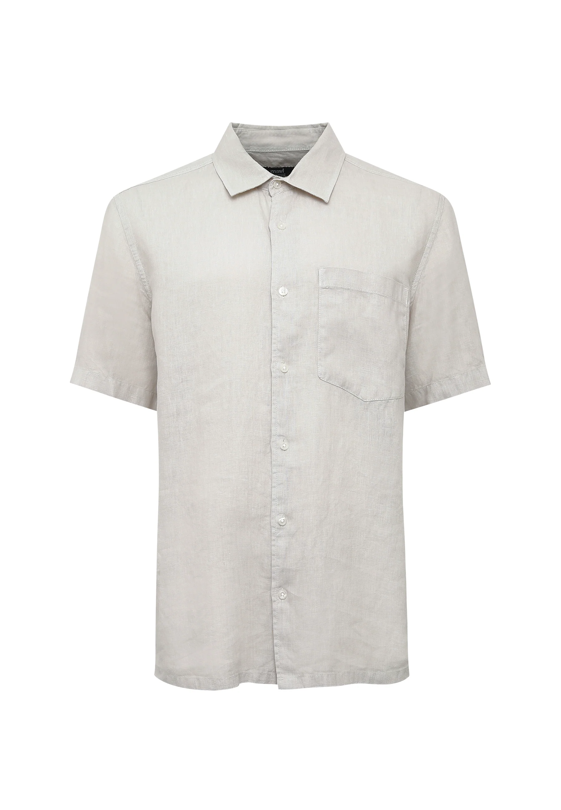 SHORT SLEEVE SHIRT | Leinenhemd mit Brusttasche - Image 8