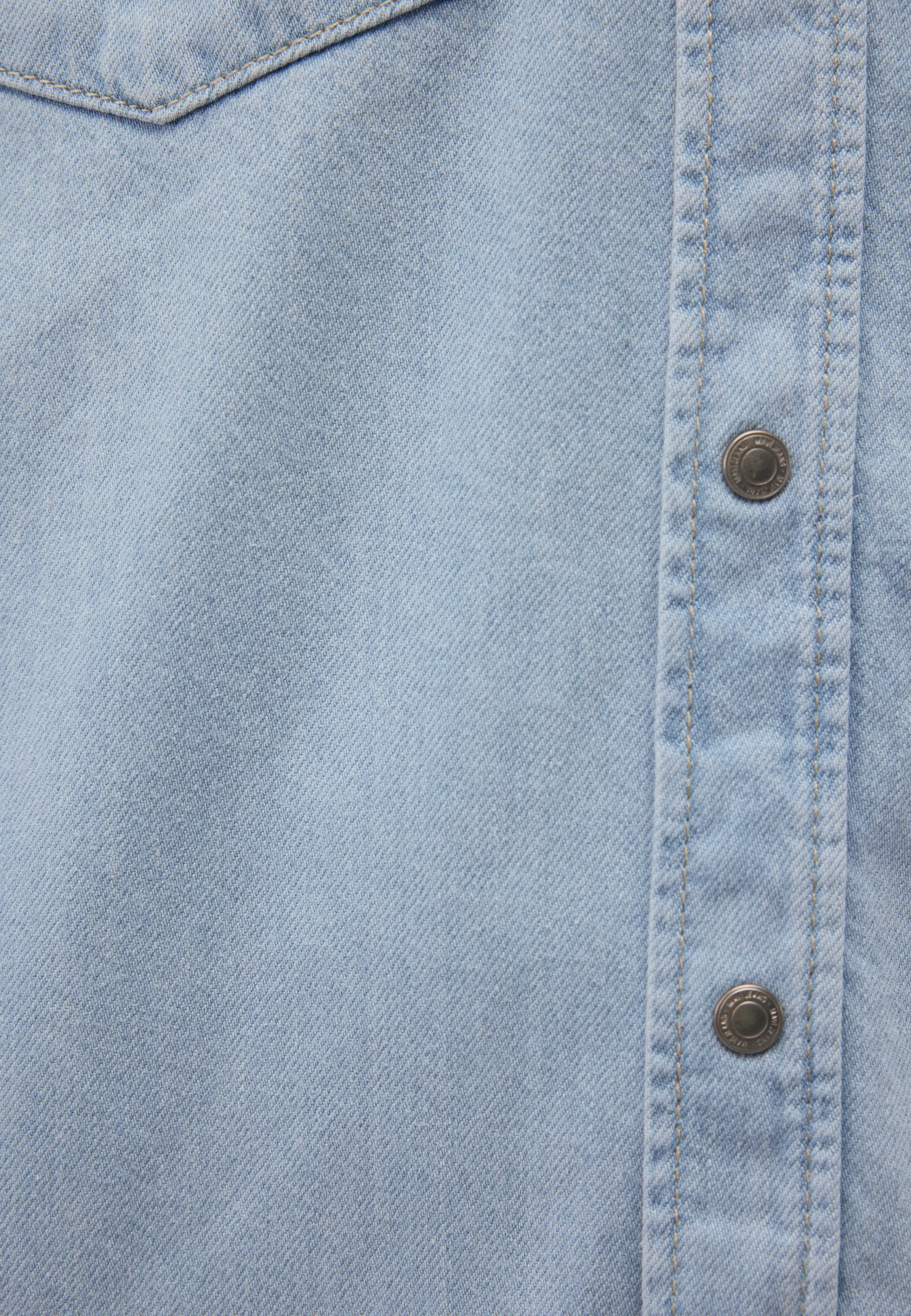 TED | Slim Denim Shirt - Image 2