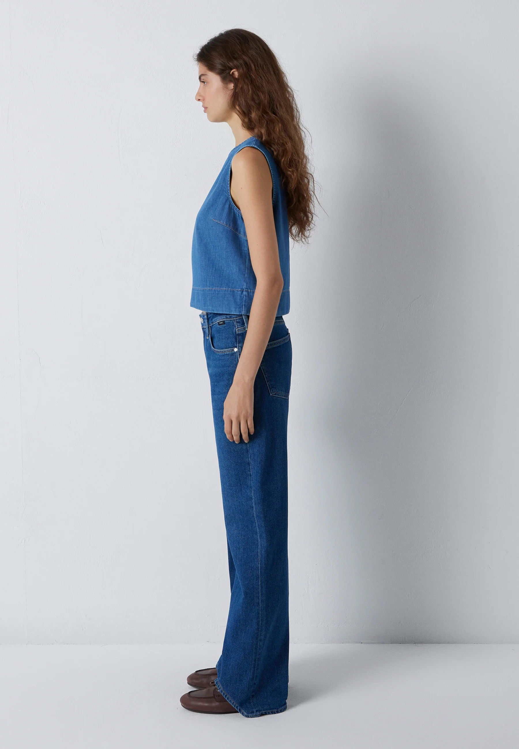 TILLY | Denim Top - Image 4