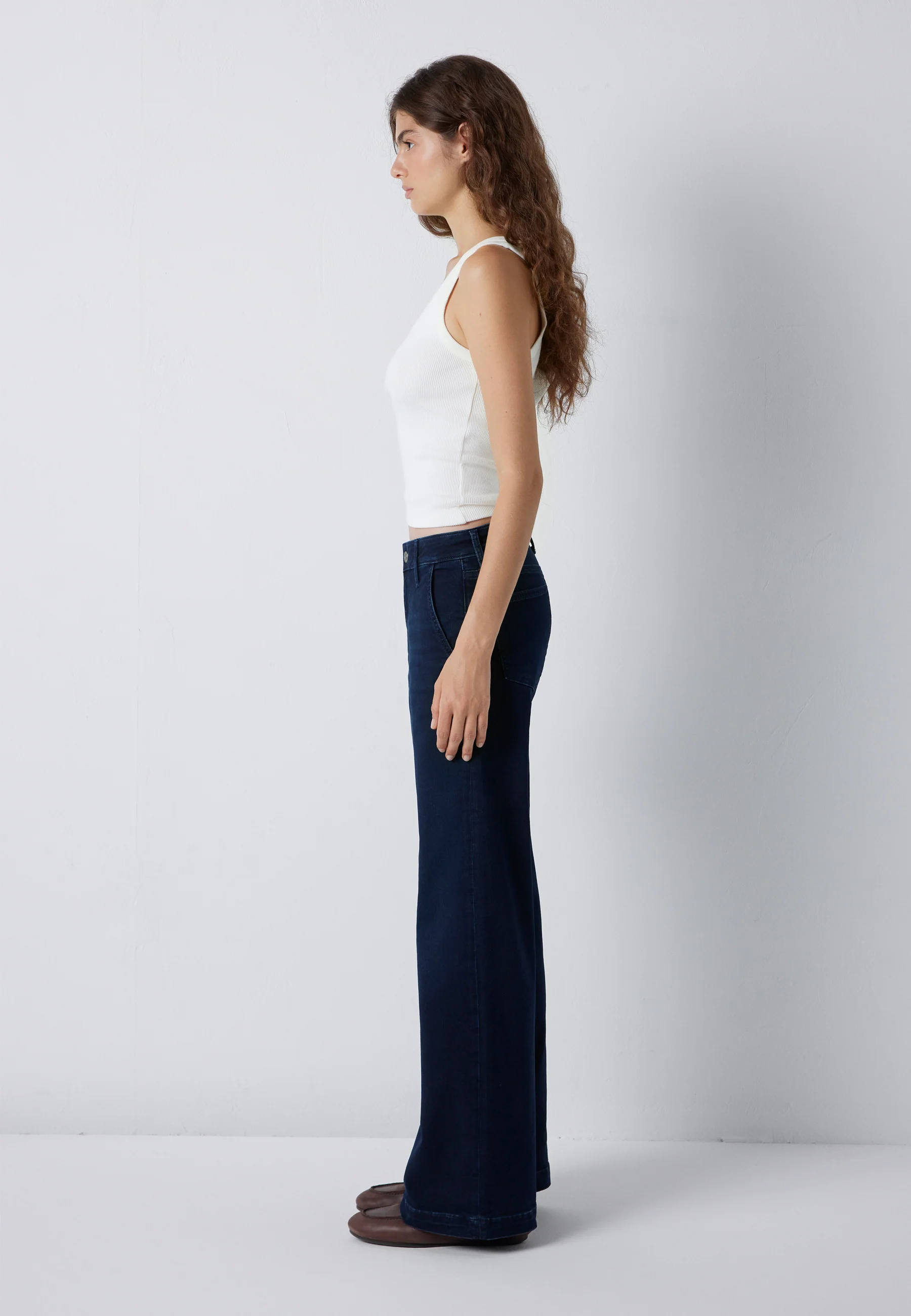 VIVECA CHINO | Mid-Rise, Wide Leg - Image 4